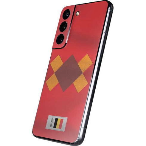 Belgium Soccer Flag Galaxy S22 Skin